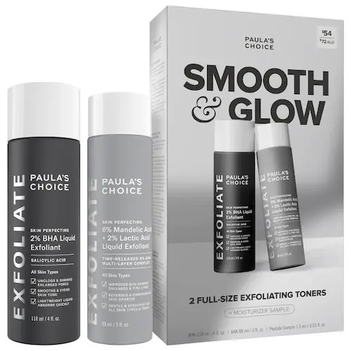 Smooth & Glow Gift Set for clearer, brighter skin | Sephora (US)