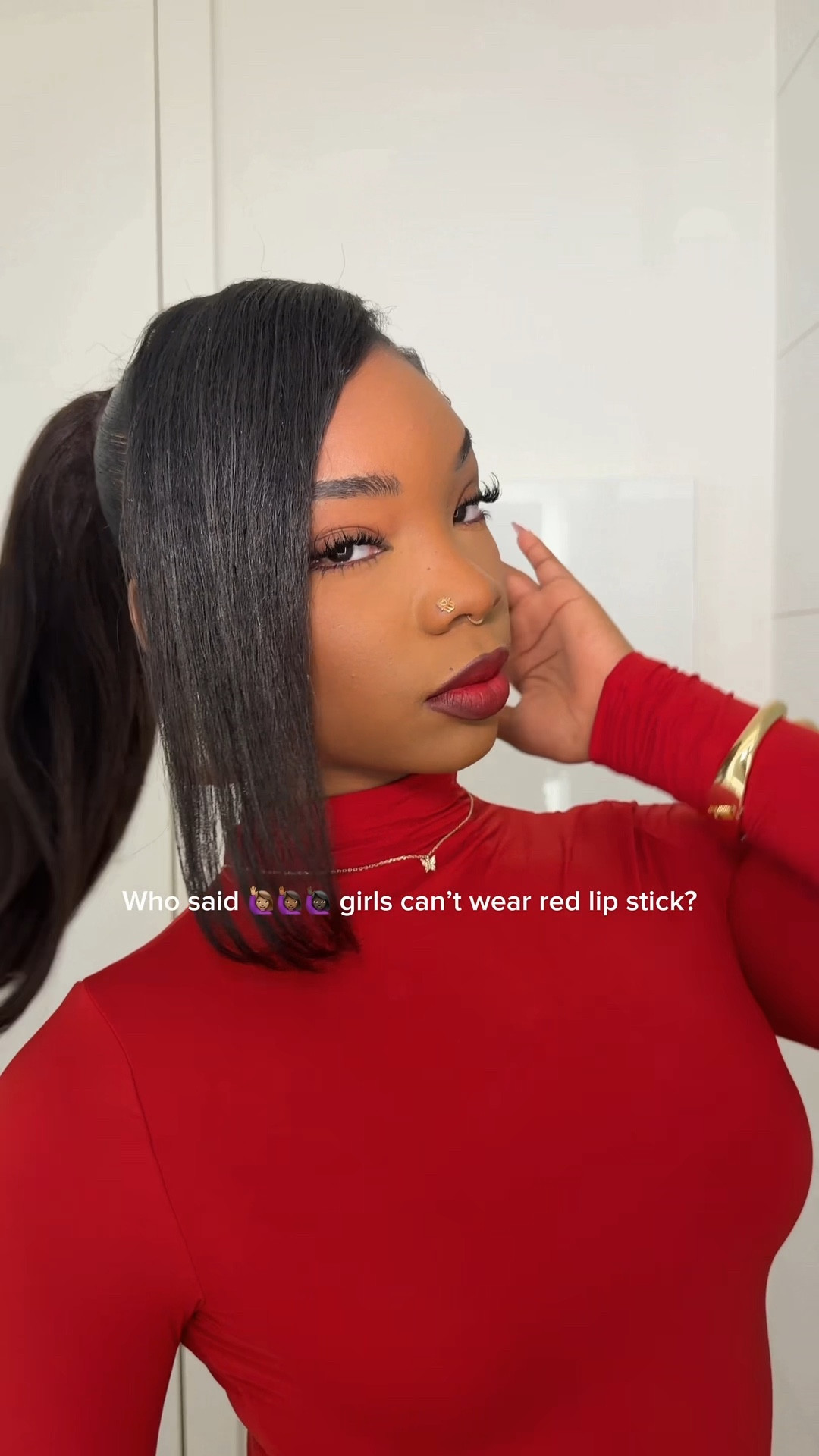 Red lip on brown skin>> 

#LTKgrwm #LTKBeauty #LTKValentine