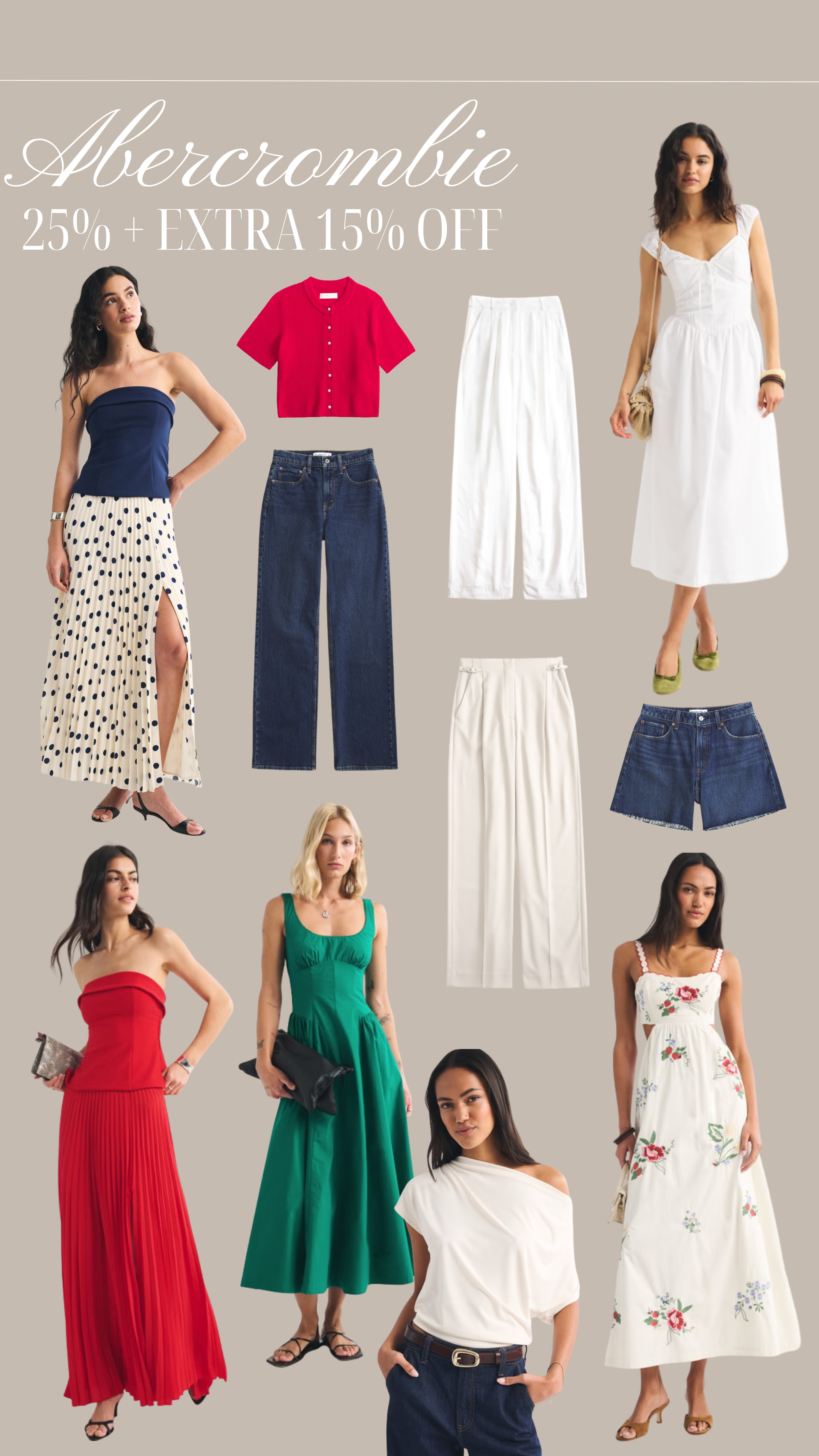 25% Off Select Styles and 15% Off Everything Else 🤎 Use code AFxLTK to get an additional 15% off ✨ 

 #LTKdresses #LTKspring #LTKsummer