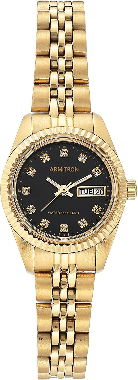 Armitron Women's Premium Crystal Accented Bracelet Watch | Amazon (US)