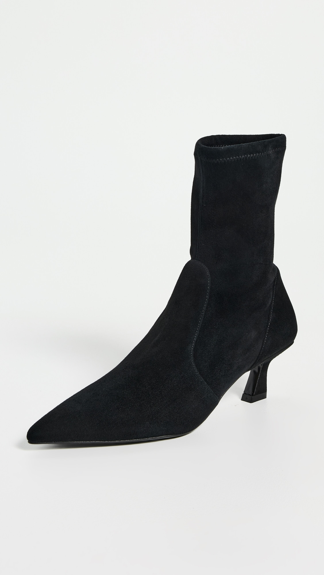 Stuart Weitzman Vinnie 50 Booties Black 4 | Shopbop