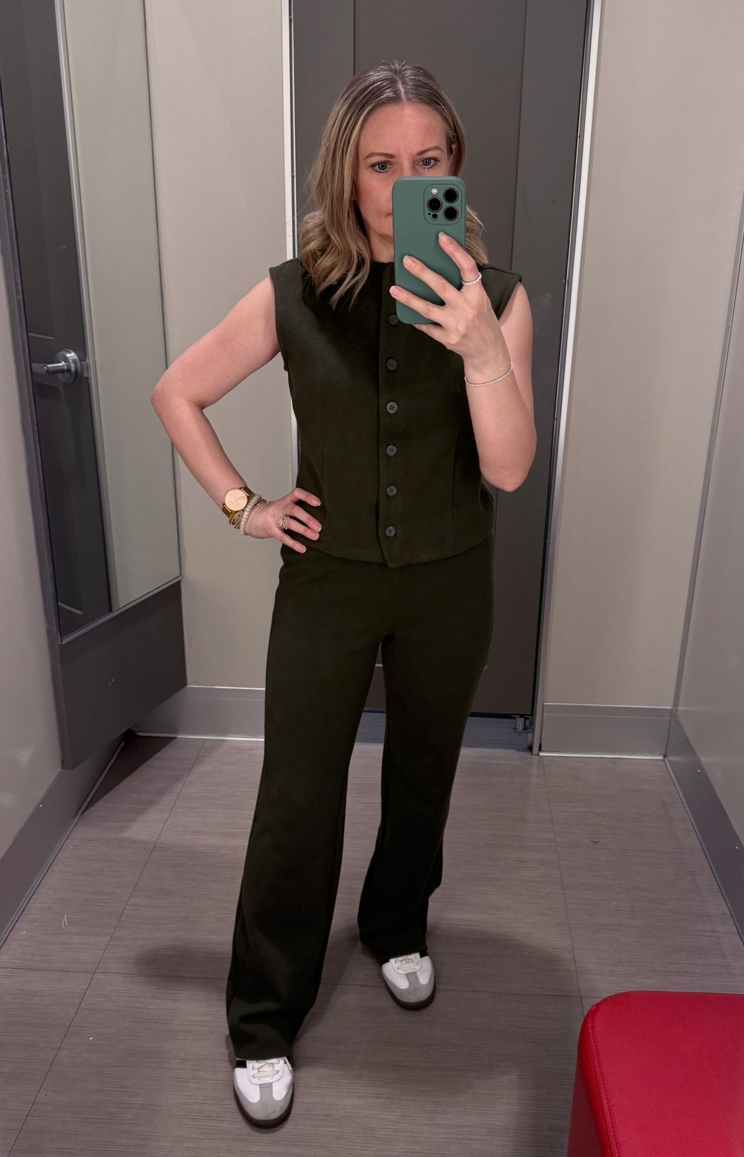 Cozy Target set in this beautiful olive color. Super comfy and warm. They also have matching skirt and long sleeve shirt available. I linked all of them. 

#LTKOver40 #LTKHoliday #LTKPetite #LTKSaleAlert #LTKootd #LTKGiftGuide