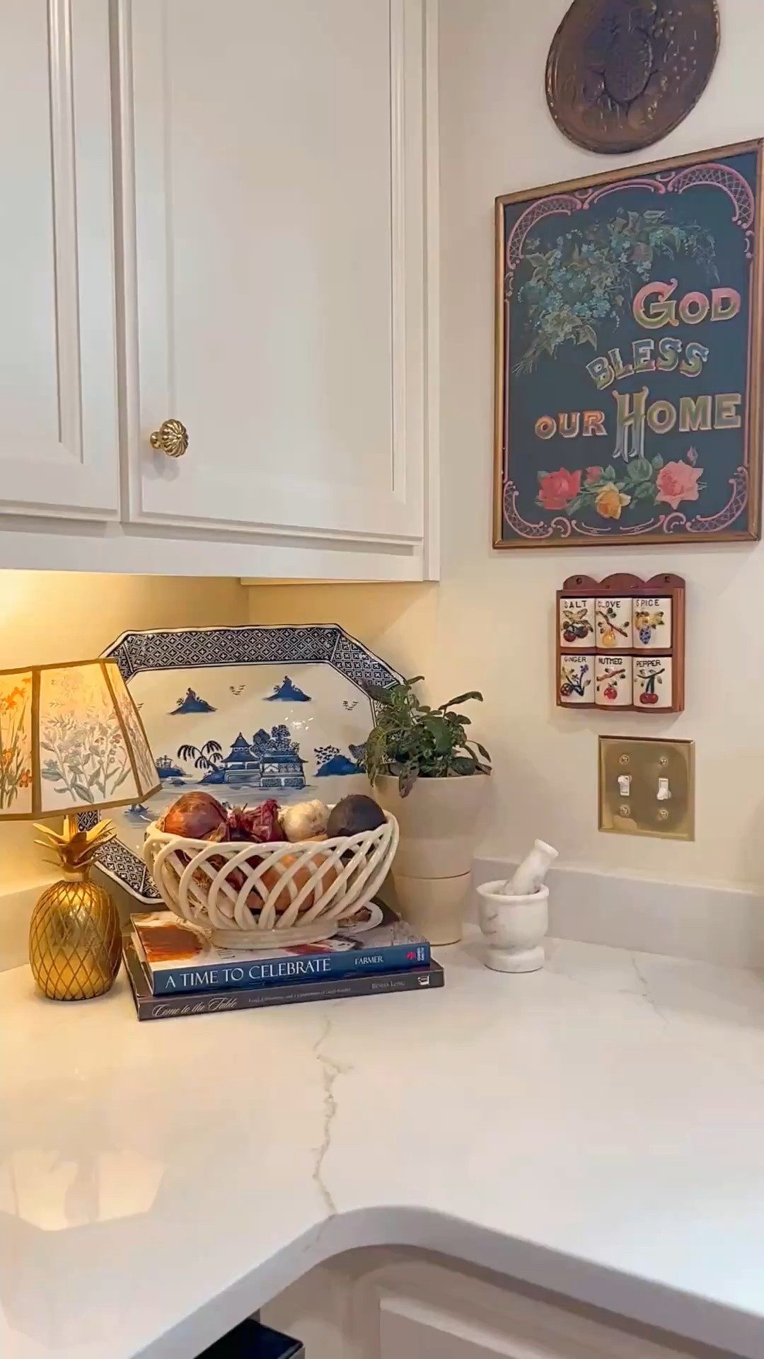 I never tired of the decision I made to update my switch plate covers with Amerelle brass wall plates! 

#LTKHome #LTKSeasonal #LTKFindsUnder50