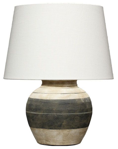 Bernard Beige & Dark Ceramic Table Lamp | Scout & Nimble