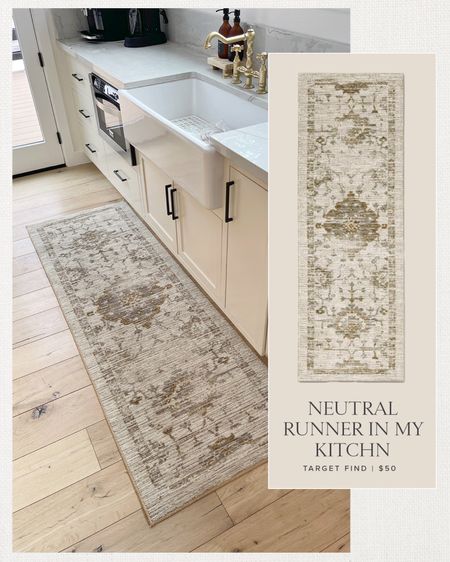 TARGET \ rug runner find! Style in your entry, kitchen or bathroom. Under $50!

Home decor 

#LTKFindsUnder50 #LTKHome