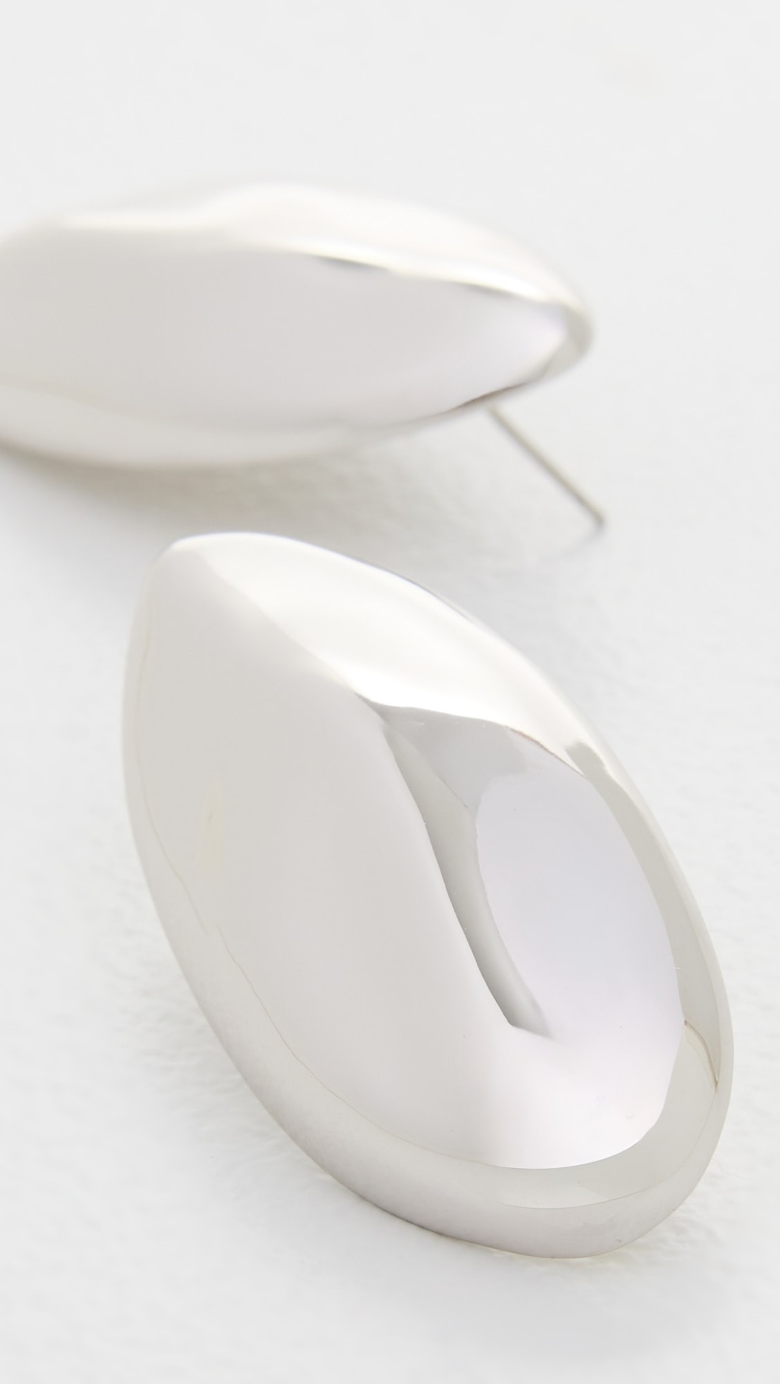 The XL Chrome Orb Studs | Shopbop