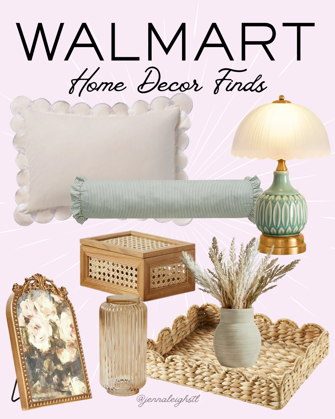 Home decor finds from Walmart featuring golds and natural neutral colors. Perfect for creating a warm, timeless look in any space. 

 #LTKHome #LTKFindsUnder50