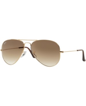 Ray-Ban Sunglasses, RB3025 Aviator Gradient | Macys (US)