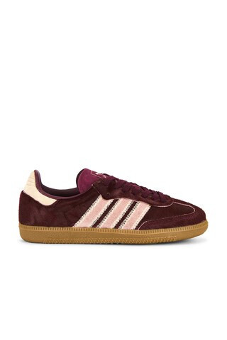 adidas Originals Samba OG Sneaker in Maroon & Clay - Burgundy. Size 5.5 (also in 5). | FWRD 