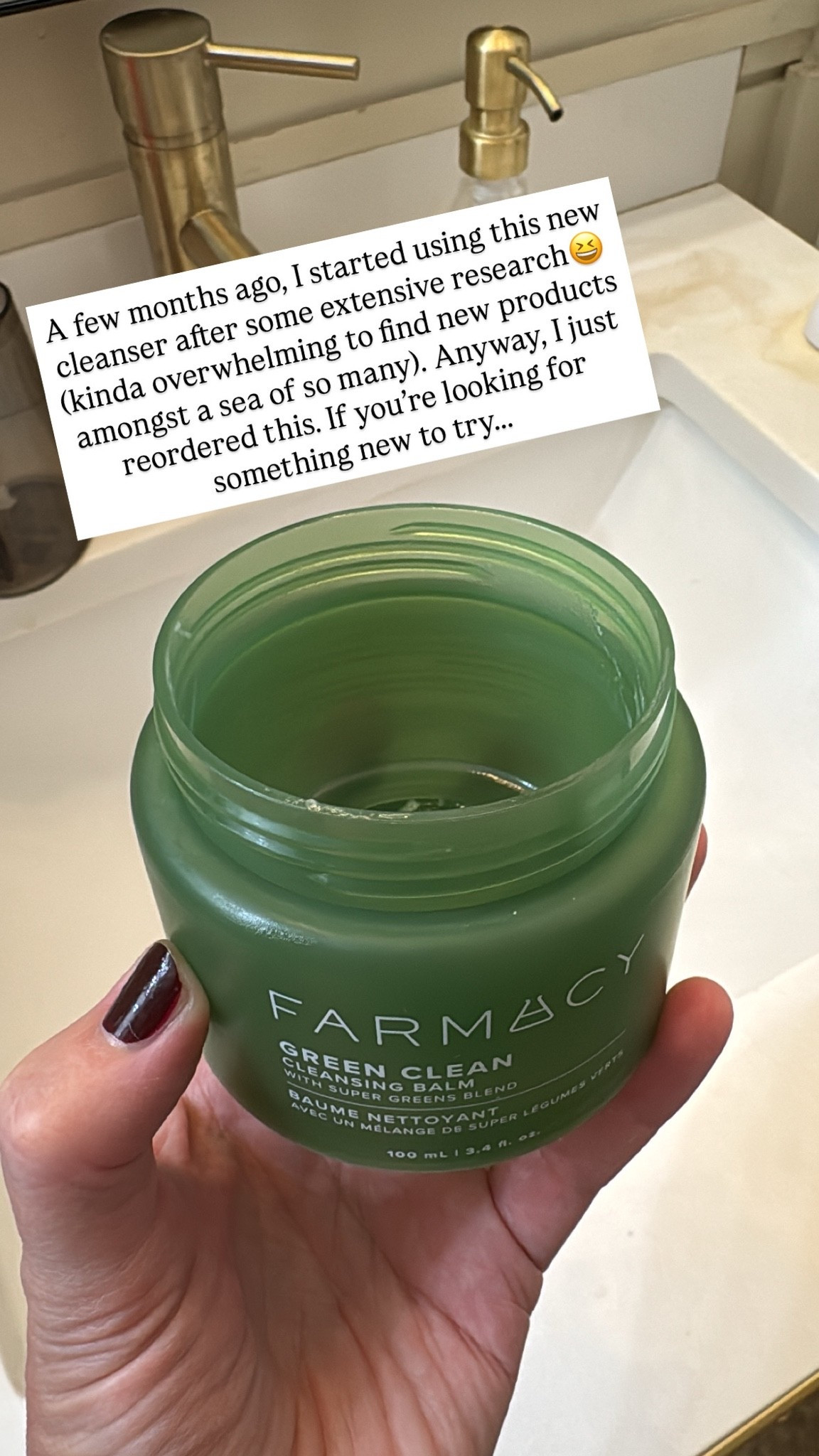 Facial cleansing balm, makeup remover, cleanser, clean skincare

#LTKselfcare #LTKOver40 #LTKBeauty