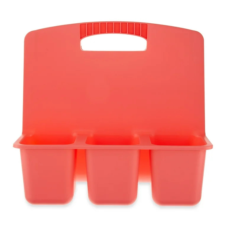 Pen + Gear Supply Organizer Caddy for School and Office Supplies, Coral | Walmart (US)