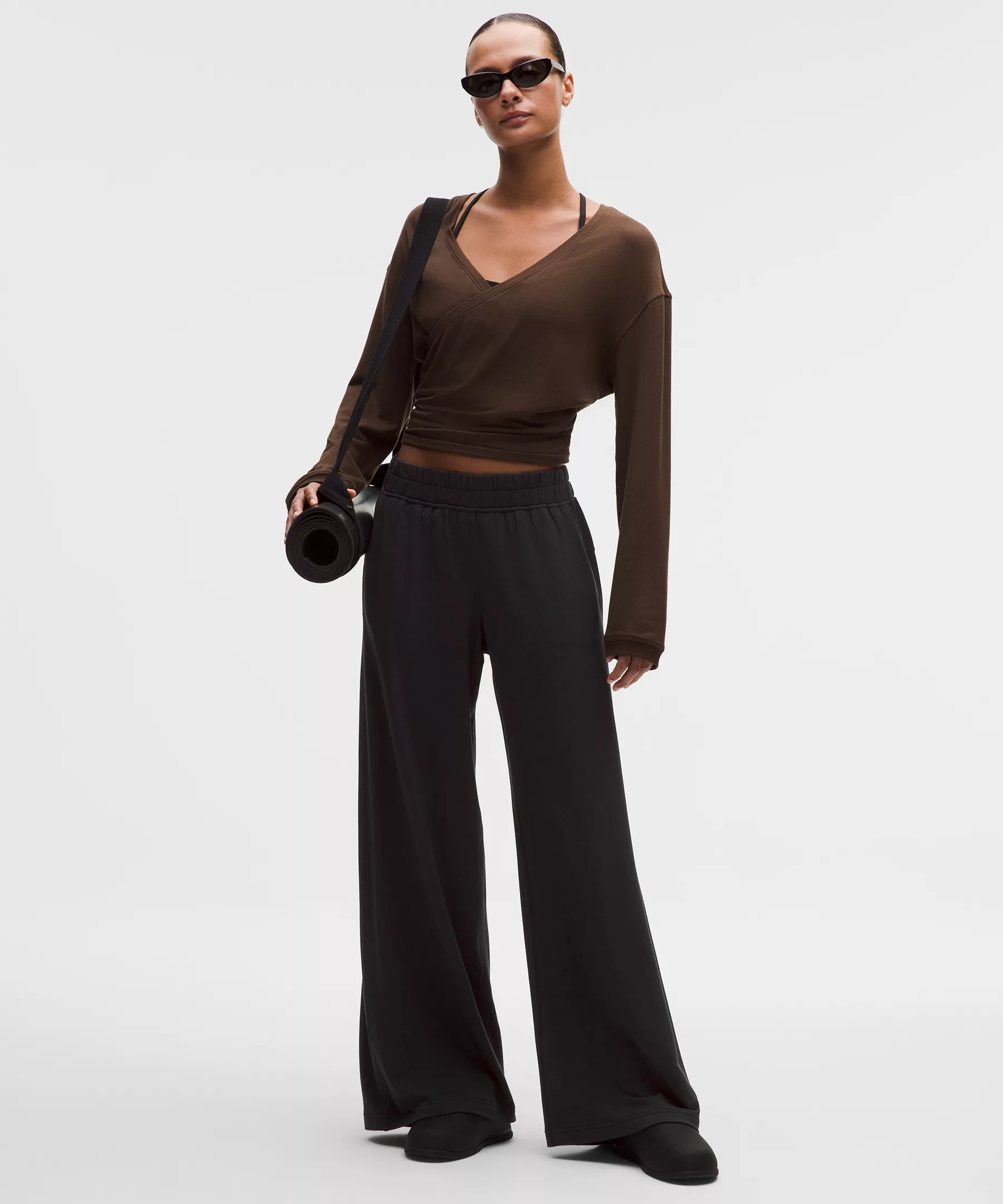 BeCalm Mid-Rise Wide-Leg Pant | Lululemon (US)
