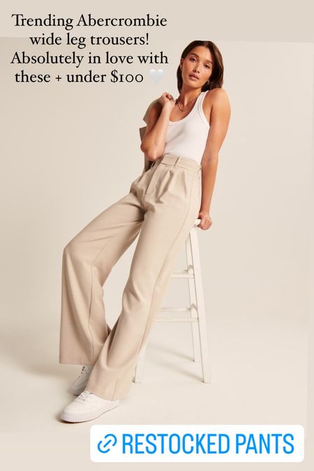 Hailey bieber inspired steal her style get the look wide leg trouser pants from abercrombie under $100 on sale with additional 15% off sitewide 
Daily finds + restocks + on sale pieces now back in stock 🤍
•
Maternity
Swimwear
Wedding guest
Graduation
Luggage
Romper
Bikini
Dining table
Outdoor rug
Coverup
Work Wear	
Farmhouse Decor
Ski Outfits
Primary Bedroom	
GAP Home Decor
Bathroom Decor
Bedroom Decor
Nursery Decor
Kitchen Decor
Travel
Nordstrom Sale 
Amazon Fashion
Shein Fashion
Walmart Finds
Target Trends
H&M Fashion
Wedding Guest Dresses
Plus Size Fashion
Wear-to-Work
Beach Wear
Travel Style
SheIn
Old Navy
Asos
Swim
Beach vacation
Summer dress
Hospital bag
Post Partum
Home decor
Nursery
Kitchen
Disney outfits
White dresses
Maxi dresses
Summer dress
Summer fashion
Vacation outfits
Beach bag
Graduation dress
Spring dress
Bachelorette party
Bride
Nashville outfits
Baby shower dres
Swimwear
Beach vacation
Plus size
Maternity
Vacation outfit
Business casual
Summer dress
Home decor
Bedroom inspiration
Kitchen
Living room
Dining room
Nursery
Home decor
Spring outfit
Toddler girl
Patio furniture
Spring outfit
Swim
Beach vacation
Vacation outfits
Bridal shower dress
Bathroom
Nursery
Overstock
gift ideas
swimsuit
biker shorts
face mask
vitamin c serum
nails 
makeup organizer
bar stools 
nightstand
lounge set 
slippers 
amazon fashion
booties
dresses
amazon dress
combat boots
sweaters
white sneakers
#LTKseasonal #nsale #competition   

Follow my shop @averyfosterstyle on the @shop.LTK app to shop this post and get my exclusive app-only content!

#liketkit #LTKshoecrush #LTKsalealert #LTKunder100 #LTKbaby #LTKstyletip #LTKunder50 #LTKtravel #LTKswim #LTKeurope #LTKbrasil #LTKfamily #LTKkids #LTKcurves #LTKhome #LTKbeauty #LTKmens #LTKitbag #LTKbump #LTKfit #LTKworkwear #LTKwedding #LTKunder100 #LTKunder50 #LTKHoliday #LTKSeasonal #LTKHoliday #LTKSeasonal #LTKstyletip
@shop.ltk
https://liketk.it/3RfRn

#LTKsalealert #LTKunder100 #LTKstyletip