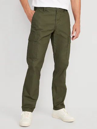 Straight Oxford Cargo Pants for Men | Old Navy (US)