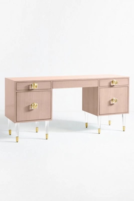 Lacquered Regency Desk | Anthropologie (US)