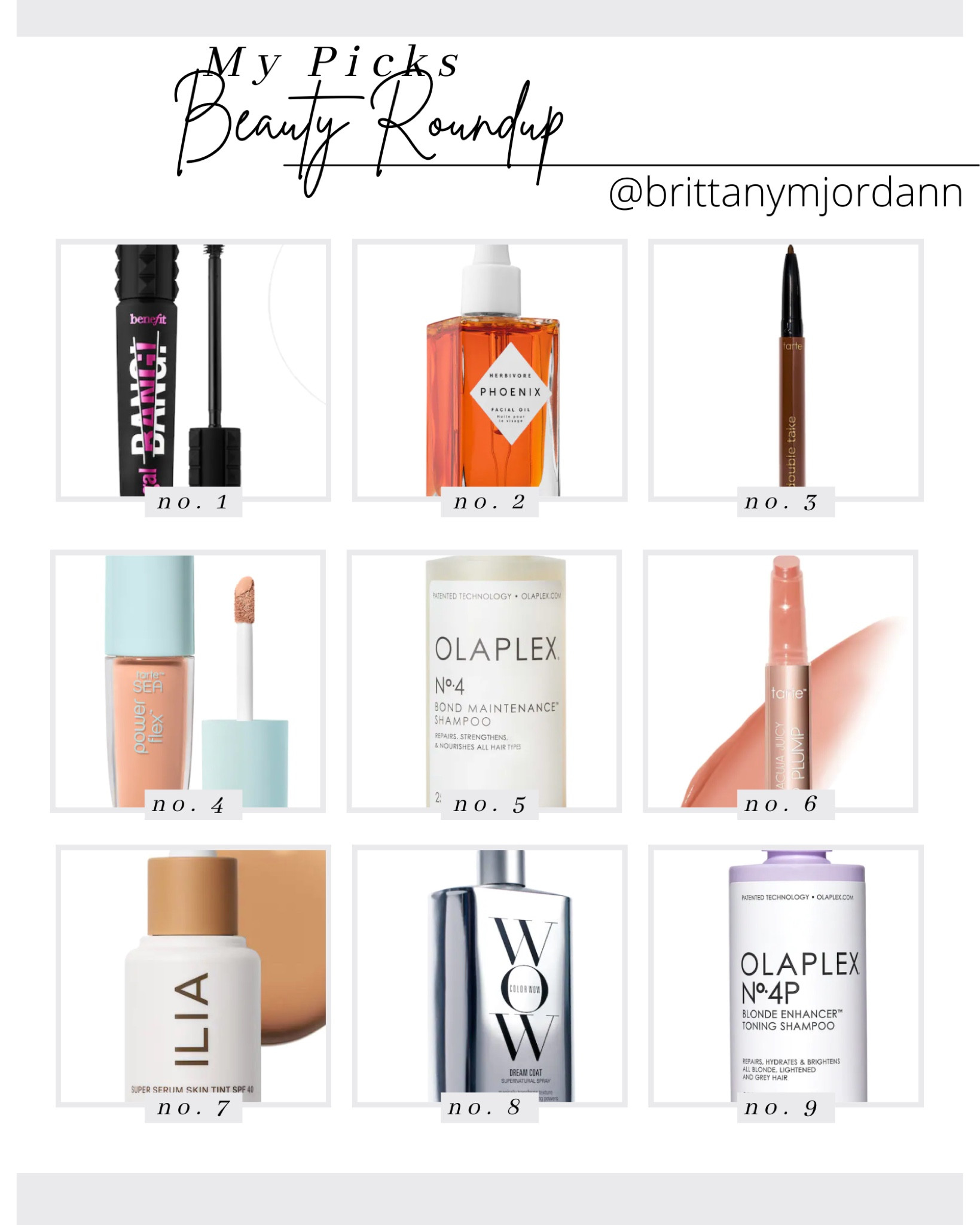  Beauty picks, oil, mascara, brows, eyeliner, concealer, olaplex, shampoo, juicy lips, foundation 

#LTKbeauty #LTKSeasonal #LTKunder100