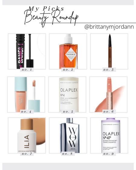  Beauty picks, oil, mascara, brows, eyeliner, concealer, olaplex, shampoo, juicy lips, foundation 

#LTKbeauty #LTKSeasonal #LTKunder100