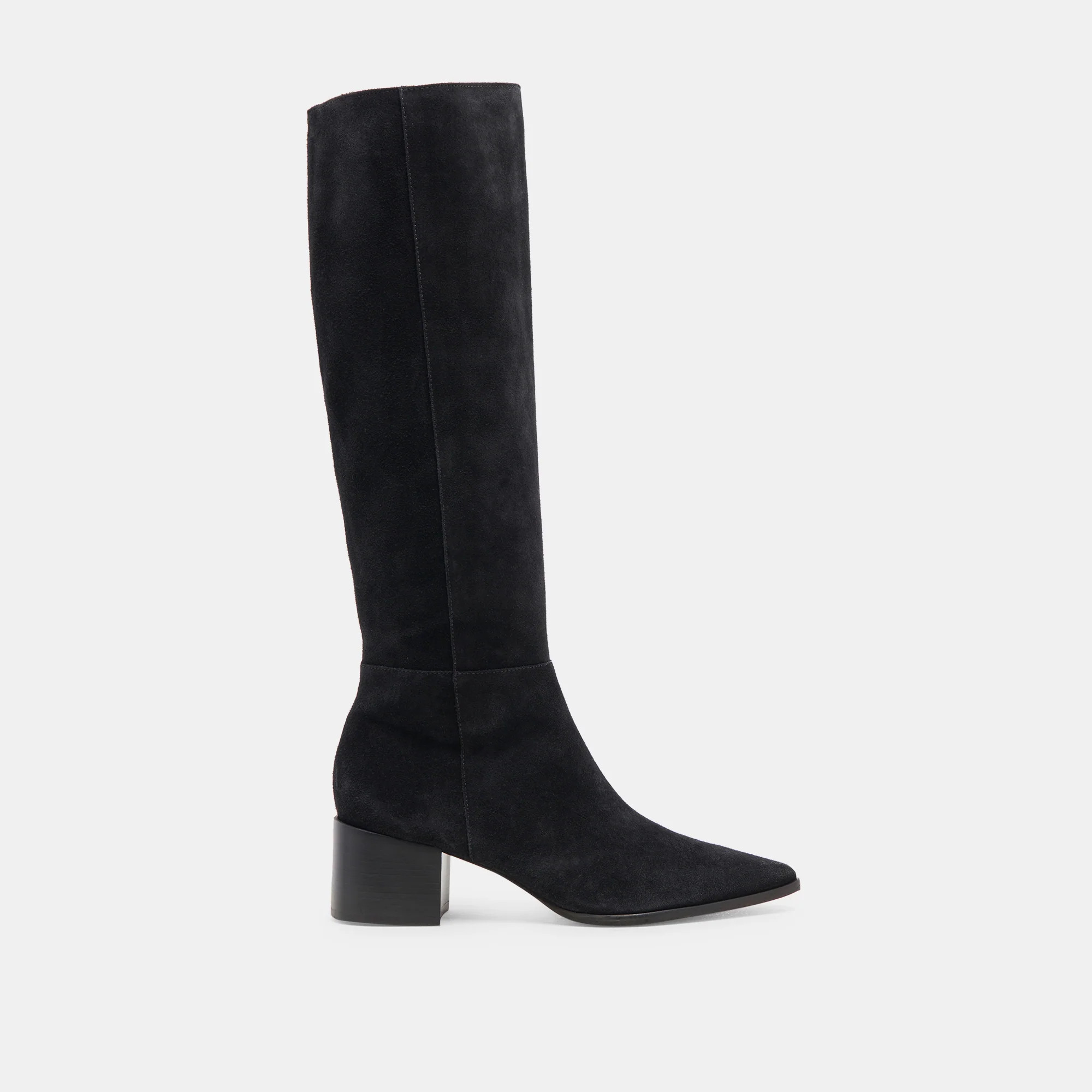 Kirson Boots Onyx Suede | DolceVita.com