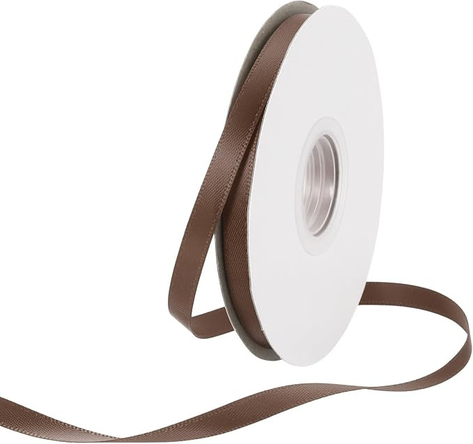 Rebower 50 Yard/150ft Satin Ribbon Thick Double Face Grosgrain Silk Ribbon, [for Gift Wrapping, H... | Amazon (CA)