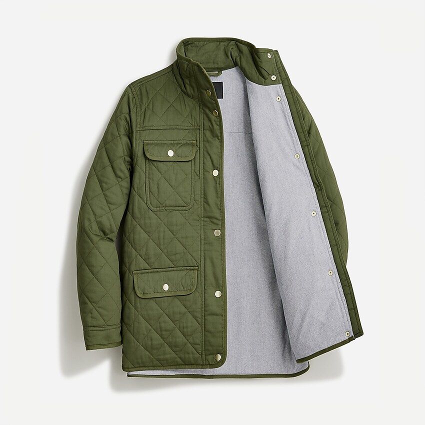 New quilted downtown field jacket | J.Crew US