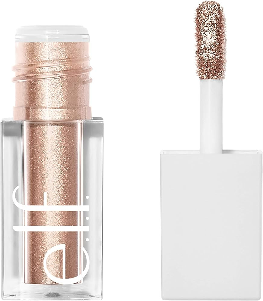 e.l.f. Liquid Metallic Eyeshadow, Gel Formula, Multi-Dimensional Finish For Bold Eye Looks, One-S... | Amazon (US)