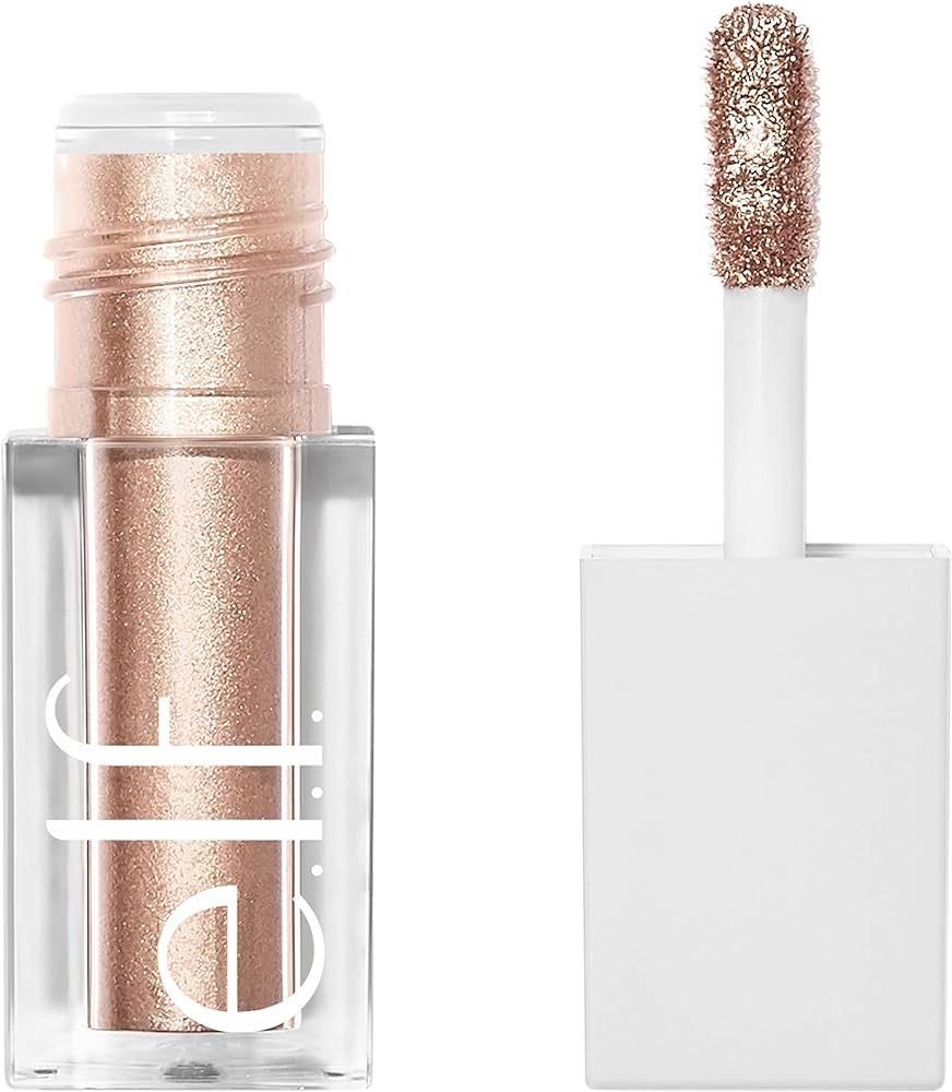 e.l.f. Liquid Metallic Eyeshadow, Gel Formula, Multi-Dimensional Finish For Bold Eye Looks, One-S... | Amazon (US)