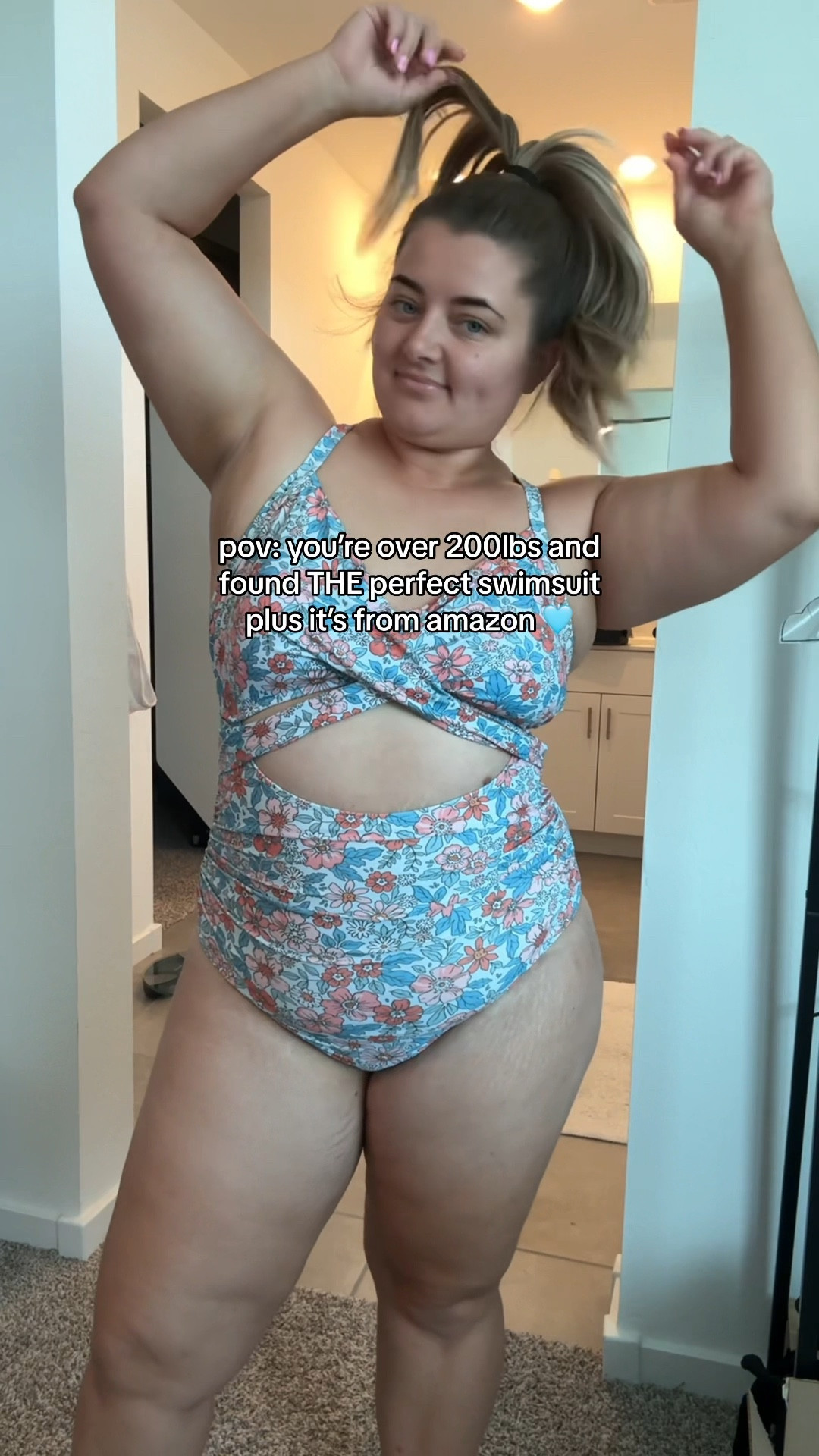 The cutest Amazon swimsuit 🤍 I’m wearing a XL in both! 

Amazon find. Midsize. Summer. Swimsuit  

#LTKfindsunder50 #LTKstyletip #LTKmidsize