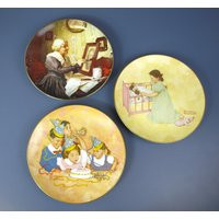 Norman Rockwell Grandma's Love, Birthday Party & Little Mother Collector Dinner Plates By Knowles China Company 1988 - Set Of 3 in Mint Cond | Etsy (US)