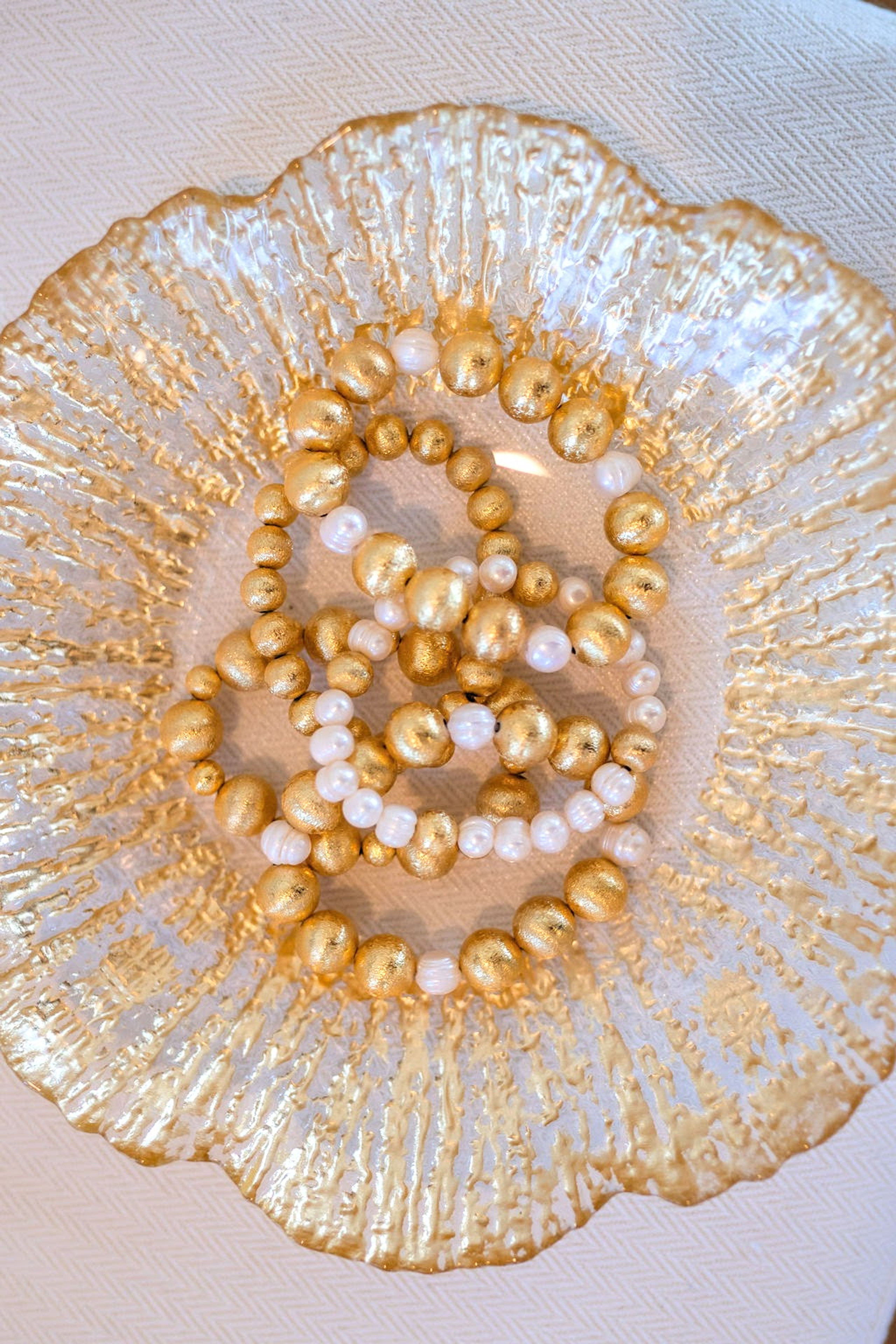 Georgia - Gold Beaded Bracelet | Lisi Lerch Inc