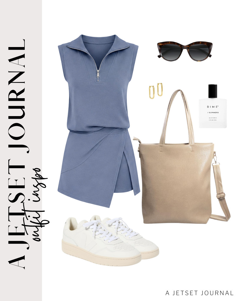 This two-piece tennis set paired with Veja V-90 sneakers is our next outfit idea. You can also add this HOXIS vertical tote bag and SOJOS trendy polarized sunnies.

#LTKSeasonal #LTKSaleAlert #LTKTravel
 

 