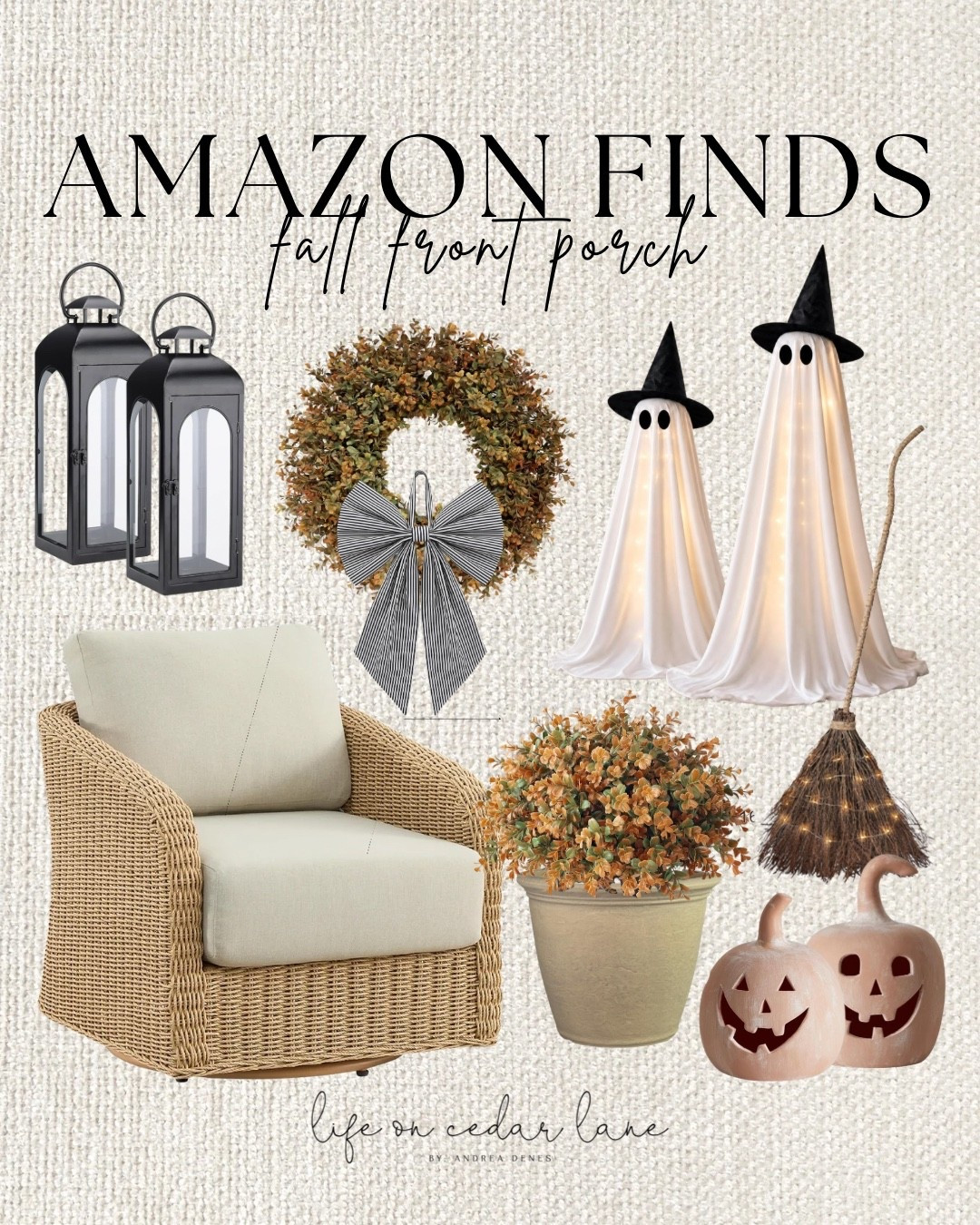 Creating the perfect porch with these cozy Amazon finds. #frontporch #amazondecor

#LTKSeasonal #LTKHome #LTKSaleAlert