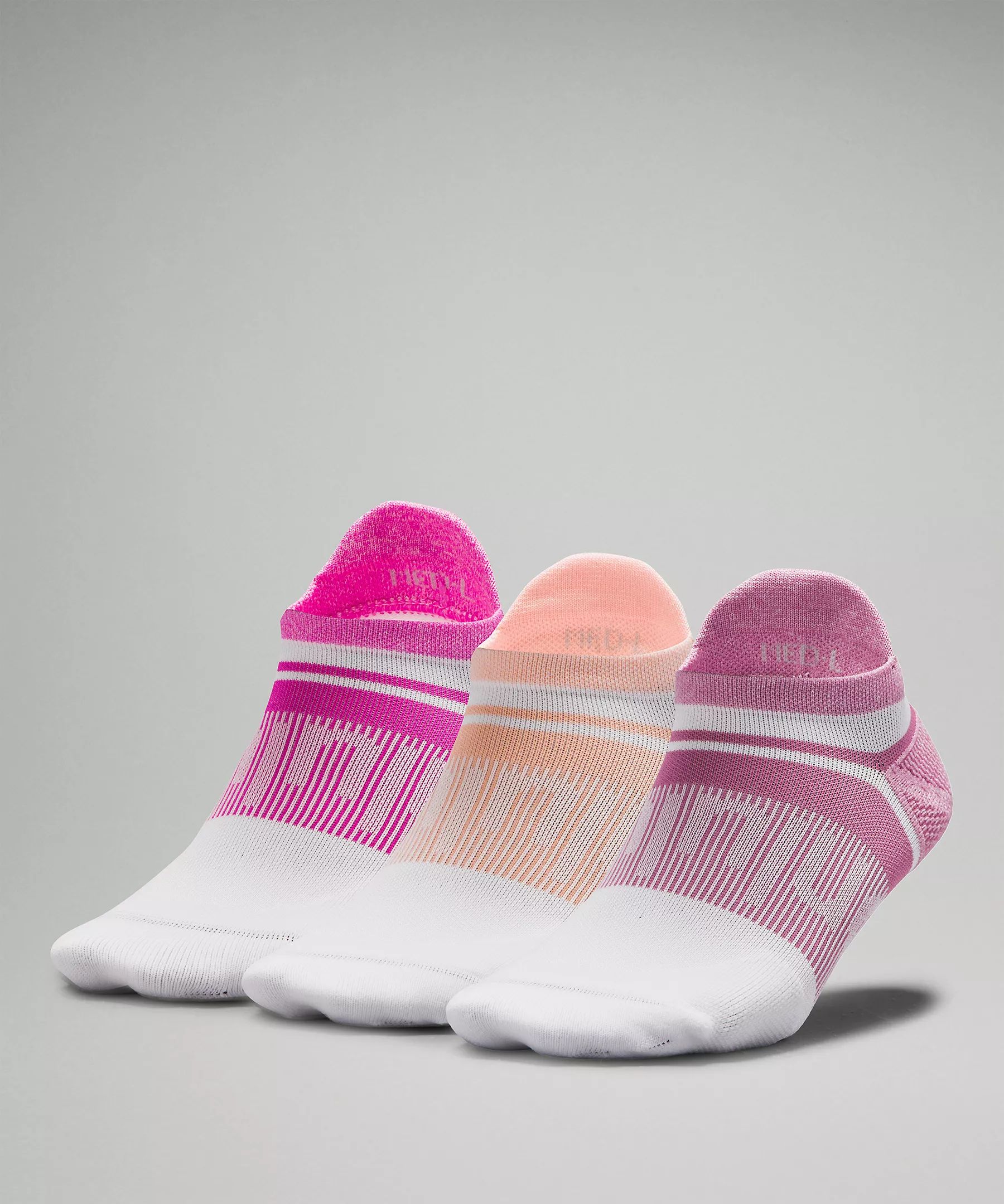 Women's Power Stride Tab Sock 3 Pack Multi-Colour | Lululemon (US)