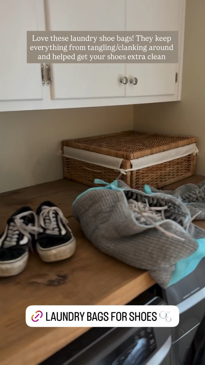 This laundry bag for shoes gets them so clean!

#LTKmomlife #LTKHome