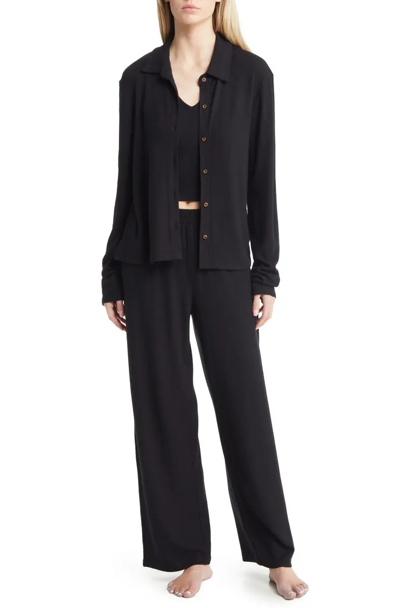 3-Piece Cozy Knit Lounge Set | Nordstrom