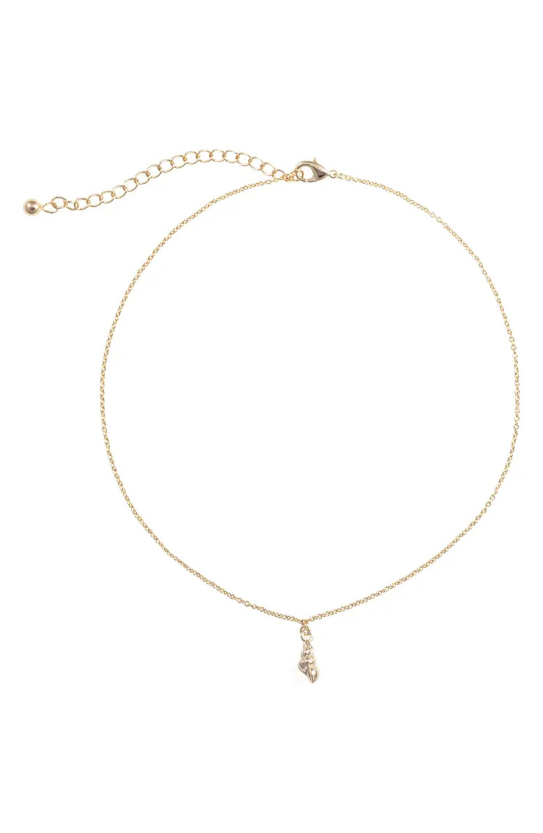 Uncommon James by Kristin Cavallari Playa Shell Pendant Necklace | Nordstrom | Nordstrom