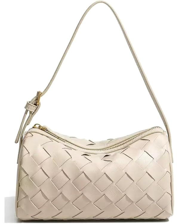 Mini Woven Suede Handbag for Women, small clutch purses Top-handle and Crossbody Designer Hobo Ba... | Amazon (US)