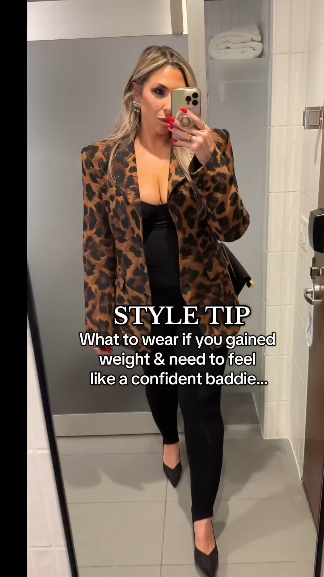 Midsize Outfit 

my favorite contour blazer from Naked Wardrobe. I size up to an XL because I need room in arms (gives hourglass shape amazing quality). I linked other contour blazers. Also a structured bomber that I love! 

XL leggings. You could also do a trouser. Linked my fav trouser wear a 32L (14). 

XL bodysuit - nice compression & holds you in. Underwire cups (skip if over a 38DD). 

mesh heels (comfortable)

#LTKNYFW #LTKNYFW




#LTKOver40 #LTKFindsUnder100 #LTKMidsize