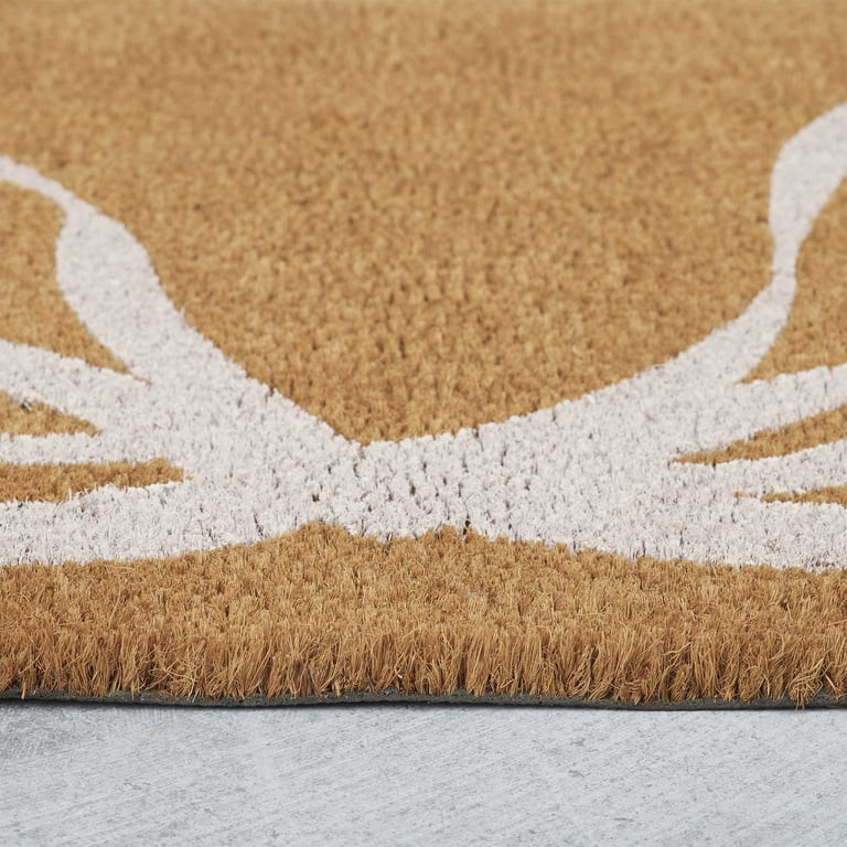 My Texas House White Bow Outdoor Coir Doormat, 18" x 30" | Walmart (US)