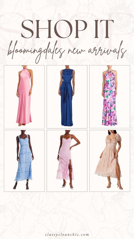 New arrivals from Bloomingdale’s! Wedding guest dresses. Formal occasion dresses. Ordered my usual small/2

#LTKParties #LTKWedding #LTKStyleTip