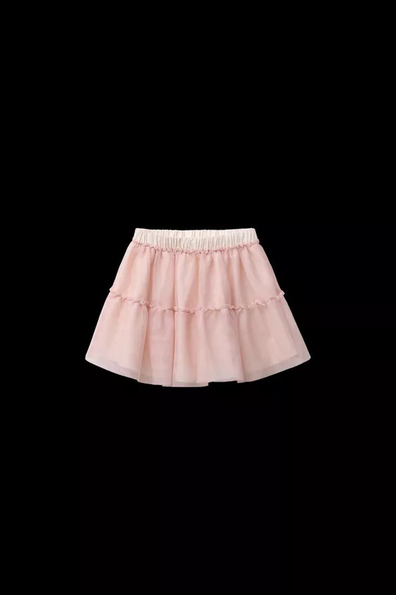 RUFFLED TULLE SKIRT | Zara US