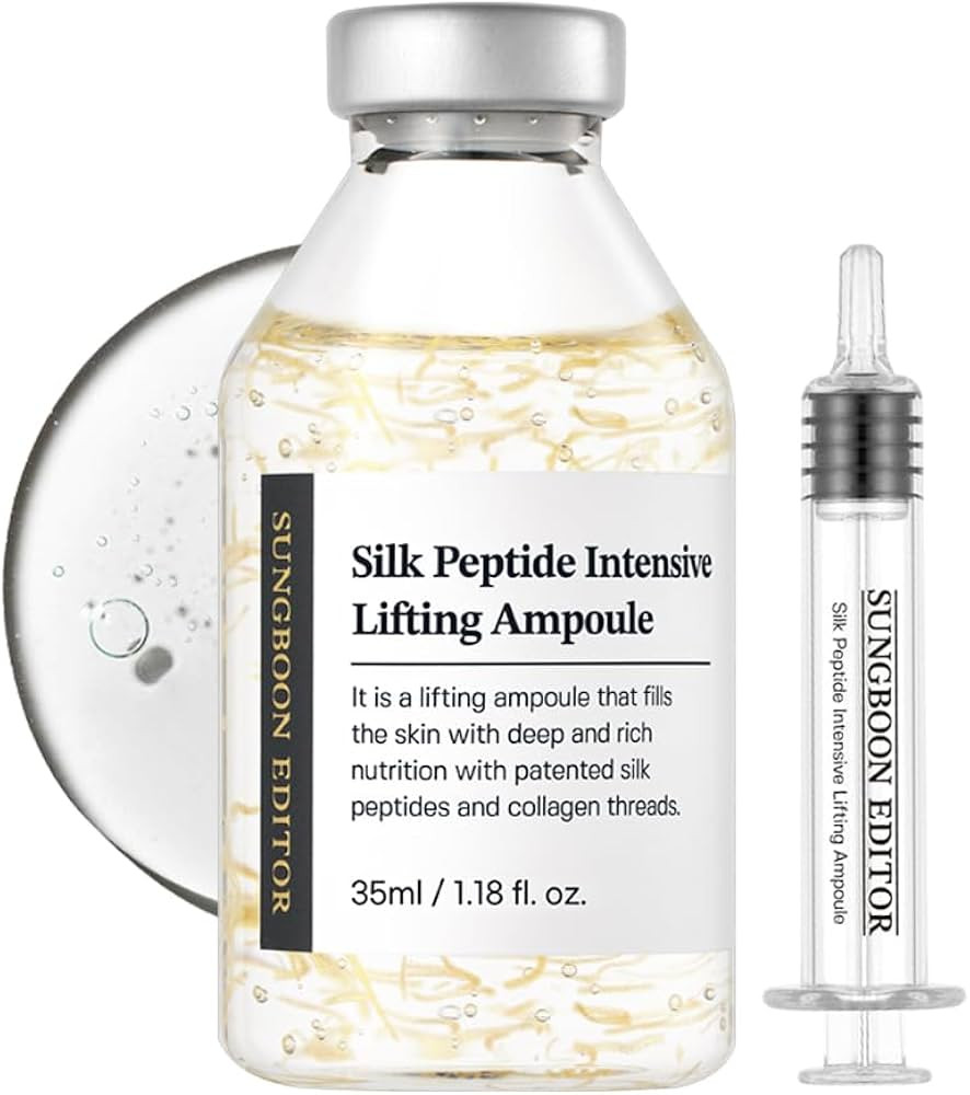 SUNGBOON EDITOR Sungboon Editor Silk Peptide Intensive Lifting Ampoule 35ml, 1.18 Ounce (Pack of ... | Amazon (US)