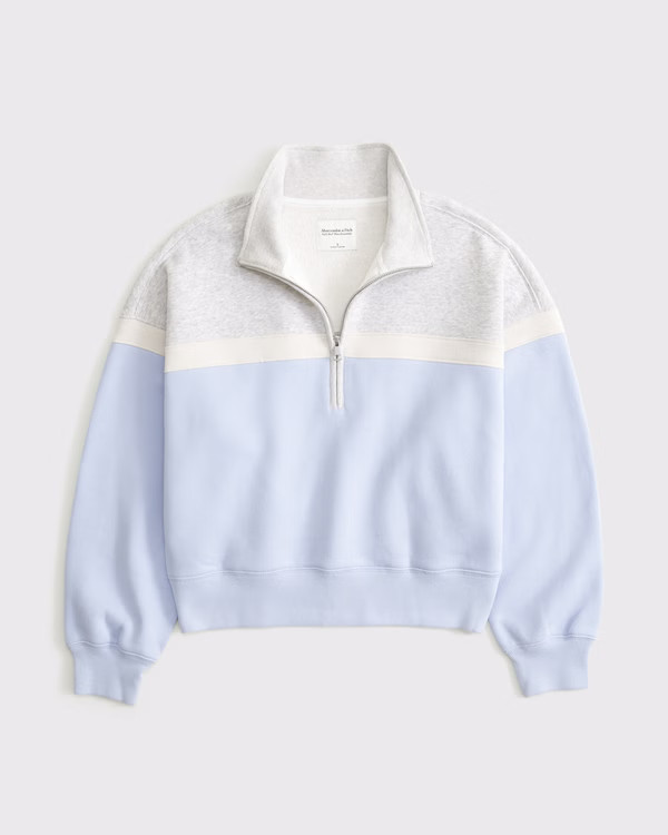 Essential Sunday Half-Zip | Abercrombie & Fitch (US)