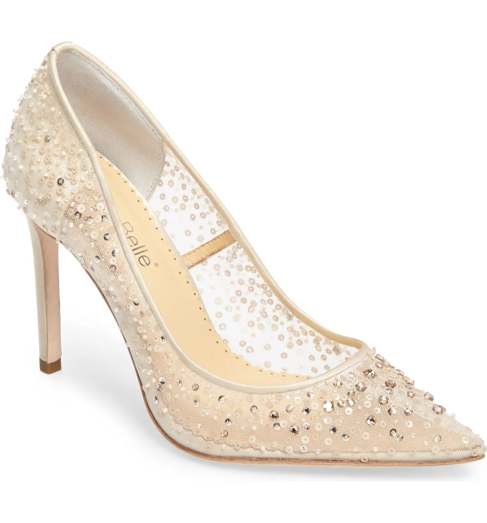 Elsa Beaded Illusion Pump | Nordstrom