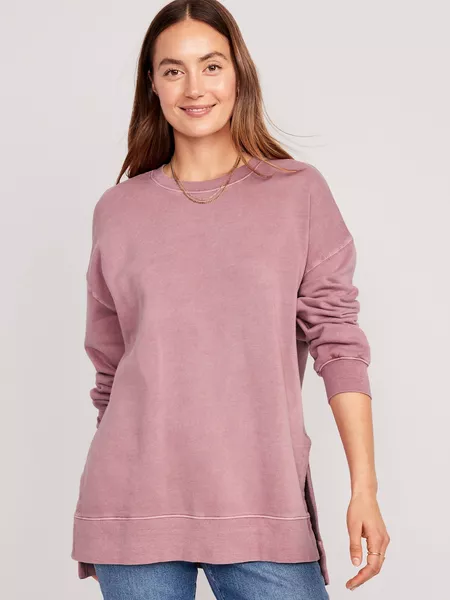 Boyfriend Tunic Sweatshirt