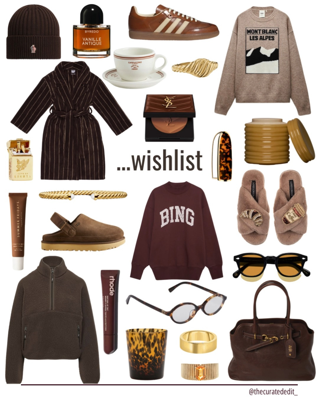 My Christmas Wishlist ✨

#christmaswishlist #giftinspo #giftsforher #luxurygifts #designergifts #christmaslist #giftguide #christmasgiftguide

#LTKGiftGuide #LTKHoliday #LTKStyleTip