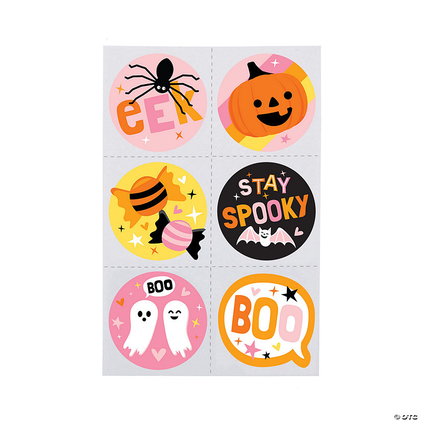 1 1/2" Bulk 72 Pc. Halloween Spooky Fun Multicolor Temporary Tattoos | Oriental Trading Company