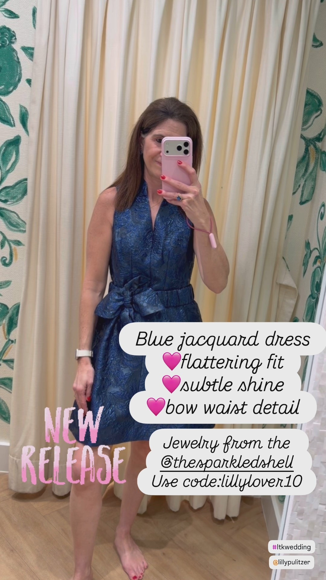 Special Occasion Dress 

Elegant, timeless, and festive ✨
This blue jacquard dress is one of those wear-now, wear-again pieces. The subtle sheen, tailored fit, and bow waist detail make it perfect for holiday parties, weddings, and New Year’s Eve — without feeling over-the-top.

Dress it up with heels and statement earrings or keep it classic with simple accessories. Such a great option when you want polished + comfortable 💙

holiday dress
party dress
NYE dress
cocktail dress
wedding guest dress
winter wedding outfit
blue dress
jacquard dress
bow detail dress
sleeveless party dress
holiday party outfit
classic party dress

#HolidayDress
#PartyDress
#NYEDress
#WeddingGuestDress
#CocktailDress
#HolidayOutfit
#WinterWeddingStyle
#ClassicStyle
#TimelessFashion
#LTKStyle
#LTKParty
#LillyPulitzer 

#LTKWedding #LTKHoliday #LTKBeauty