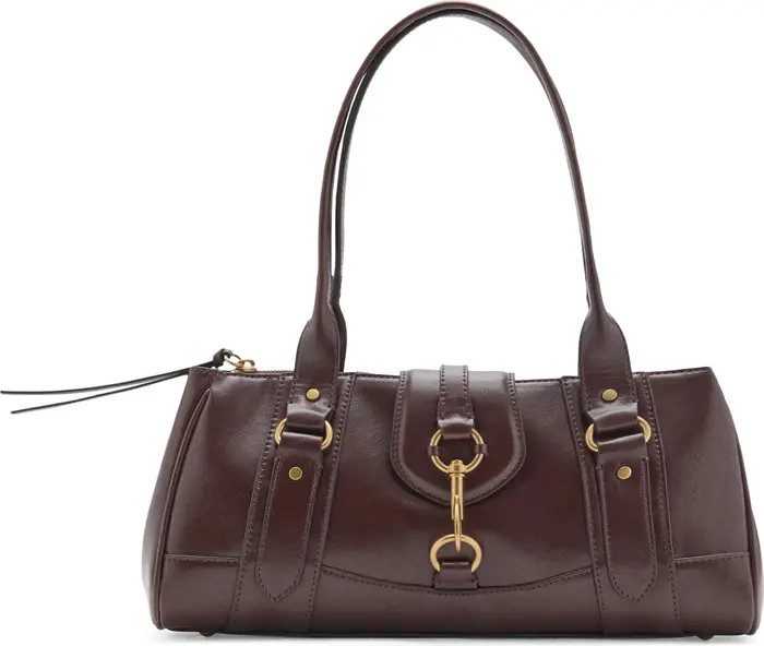 Medium Faux Leather Shoulder Bag | Nordstrom