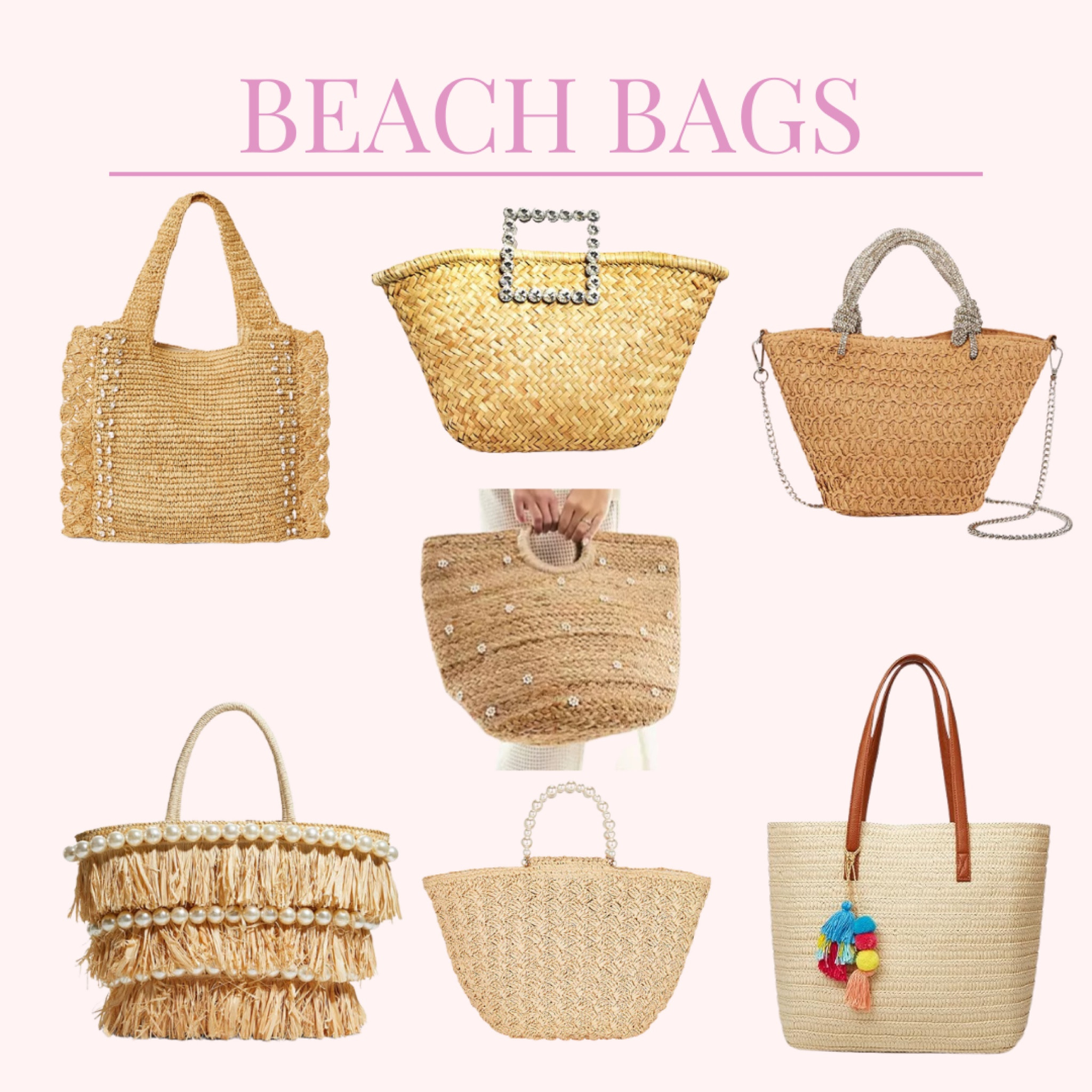 Some of my favorite beach bags and pool bags for the summer! Just the right size to hold a book, sunscreen, and all the necessities.

Straw bag. Beach bag. Beach tote. Vacation bag. Pool bag. Pool tote.  

#LTKSwim #LTKTravel #LTKItBag