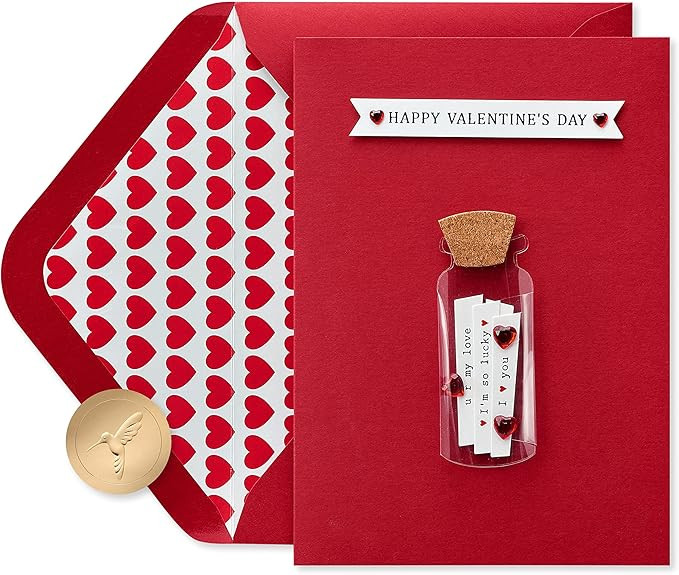 Papyrus Romantic Valentines Day Card (Love Notes) | Amazon (US)